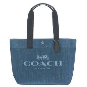 コーチ COACH トートバッグ デニムトート 手提げトート ロゴ レディースバッグ F67415 SV/DE