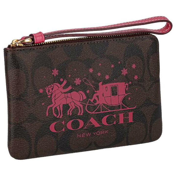 楽天市場】コーチ ポーチ コスメポーチ レディース シグネチャー COACH 