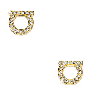 tFK Salvatore Ferragamo sAX fB[X K`[j 760123 696576 CRYST ORO S[h v[g