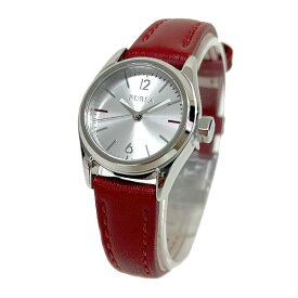 フルラ FURLA 腕時計 時計 レディース 革ベルト EVA エヴァ 25mm R4251101507 レッド シルバー プレゼント