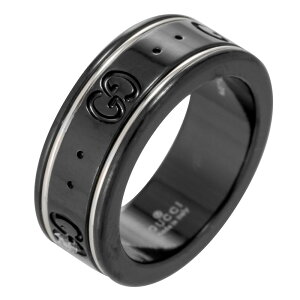 �O�b�` GUCCI �����O �w�� �����Y ���f�B�[�X �u���b�N�����O �A�C�R�� �u���b�N 225985 I19A1 8061 �v���[���g