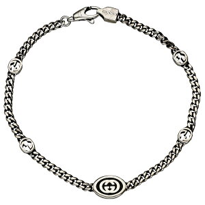 �O�b�` GUCCI �u���X���b�g ���f�B�[�X �����Y �C���^�[���b�L���OG �u���X 678657 J8400 8191 �v���[���g