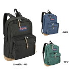 ジャンスポーツ JANSPORT リュックサック リュック バックパック ライトパック Right Pack メンズ レディース 通学 通勤 JS0A4QVA 3色