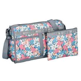 レスポートサック LeSportsac ショルダーバッグ 斜め掛け 7519 レディース DELUXE SHOULDER SATCHEL デラックスショルダーサッチェル ポーチ付 7519 F666 SUNNY ISLE FLORAL