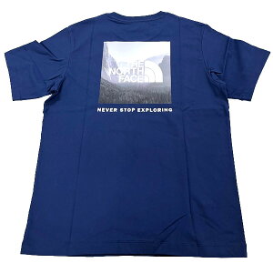 �m�[�X�t�F�C�X T�V���c ����T�V���c �����Y ���f�B�[�X BIG LOGO PHOTO PRINT NORTH FACE NF0A88GA 8K2 SUMMIT NAVY �l�C�r�[