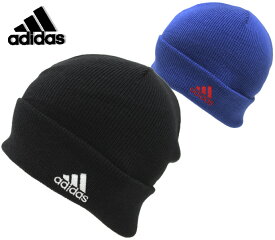 【店内全品ポイント10倍★4/26まで】【送料無料 ゆうパケット発送限定品】【adidas◇正規品】【KIDS】アディダスBOYSブランドロゴ刺繍ニットワッチ　【あす楽対応】【楽ギフ_包装】誕生日プレゼント ギフト プレゼント 2018 贈り物 present ラッピング