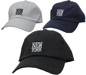 【店内全品ポイント10倍★4/26まで】NYロゴ コットンローキャップ Low cap 【楽ギフ_包装】誕生日プレゼント ギフト プレゼント 贈り物 present ラッピング【あす楽対応】