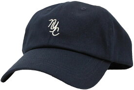 【店内全品ポイント10倍★4/26まで】【58～61cmサイズ調節可能】NYC6パネルローキャップ Low cap 大きいサイズ帽子【楽ギフ_包装】誕生日プレゼント ギフト プレゼント 贈り物 present ラッピング【あす楽対応】