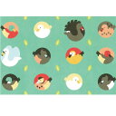 ポストカード　★水鳥　◆ゆうパケット対応◆　ことり 小鳥 鳥 雑貨 グッズ ハガキ はがき 絵葉書 グリーティングカード メッセージカード 鳥柄 アラベール紙 高品質 高級 日本製 両面フルカラー イラスト おしゃれ かわいい 野鳥 水辺の鳥【KOTORITACHI】