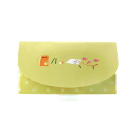 抗菌マルチケース　★ことりせいかつ　◆ゆうパケット対応◆　ことり 小鳥 雑貨 グッズ クリアファイル チケットファイル マスクケース 抗菌ファイル 抗菌ケース 通帳ケース チケットケース ミニファイル インコ 文鳥 オウム ことりカフェ心斎橋【なごみシリーズ】