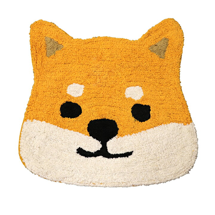 楽天市場 フレンズヒル ミニマット しばたさん 犬グッズ 犬雑貨 マット フロアマット インテリア サニタリー 子供部屋 Pc周り 犬 イヌ いぬ 柴犬 柴田さん Exceedjapan