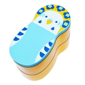 ランチボックス　◆◆　ことり 小鳥 キッチン ランチグッズ お弁当箱 ランチボックス ハシビロコウ オカメインコ セキセイインコ 小鳥雑貨 小鳥 グッズ キッチン用品 キッチン かわいい 保冷剤付き 2段 ランチ ピクニック【KOTORITACHI】