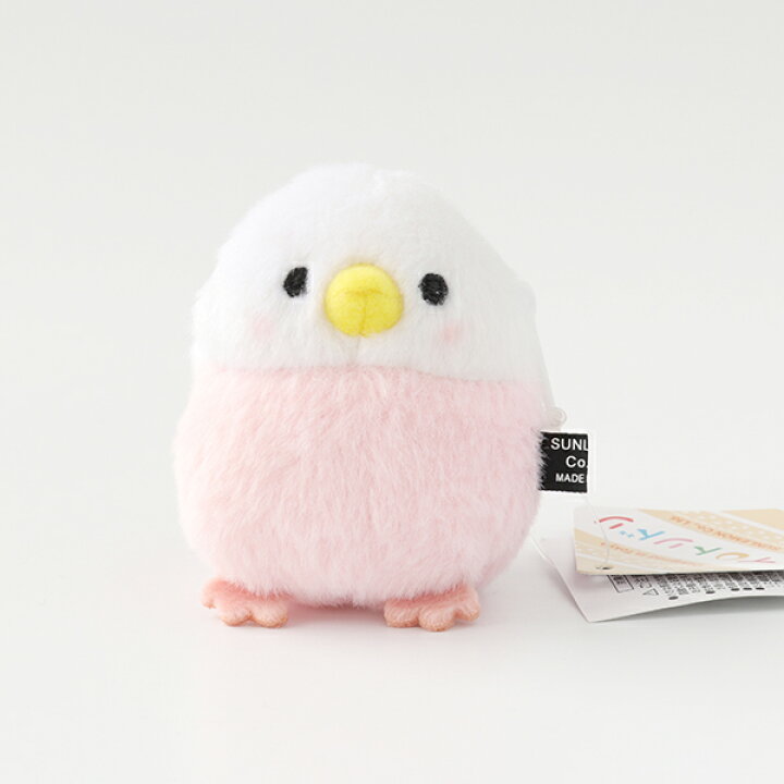 楽天市場 サンレモン イロトリドリ ミニポーチ インコ ピンク 小鳥グッズ 小鳥雑貨 ぬいぐるみ ポーチ 小物入れ バッグチャーム Exceedjapan