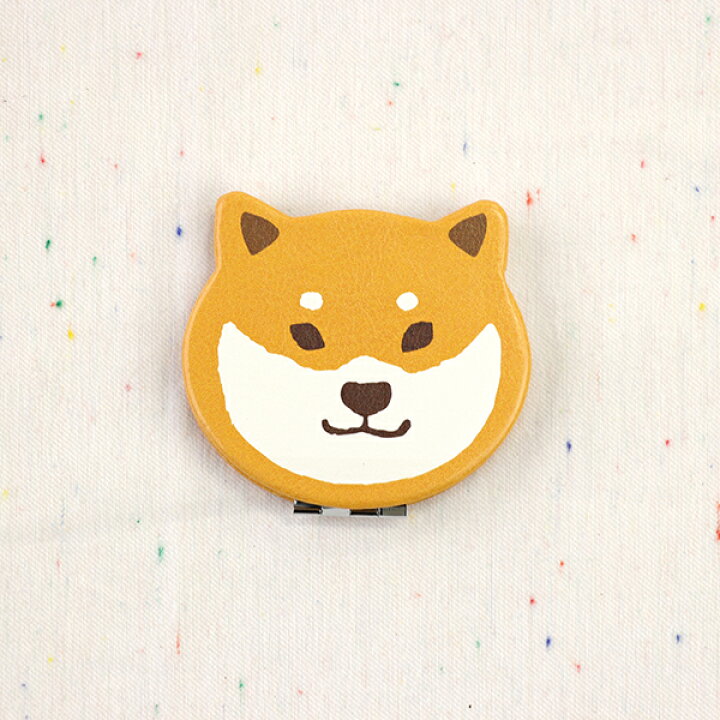 楽天市場 フレンズヒル コンパクトミラー しばたさん ベージュ Be クリックポスト対応 犬グッズ 犬雑貨 コスメ 携帯ミラー ミニミラー 拡大鏡 折り畳みミラー 手鏡 小鏡 鏡 犬 イヌ いぬ 柴犬 柴田さん Exceedjapan
