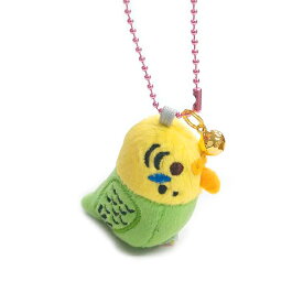 キーチェーン　ココリータ　★セキセイインコ(グリーン)　ことり 小鳥 雑貨 ぬい撮り マスコット キーホルダー ストラップ クッション アニマル ファンシー キャラクター ぬいぐるみ cocorita【TSTアドバンス】