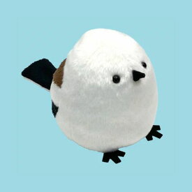 ぬいぐるみ シマエナガ　ことり 小鳥 雑貨 グッズ 手のひらサイズ かわいい ふわふわ もふもふ 癒し アニマル 動物 ヌイグルミ 縫いぐるみ おもちゃ 抱き枕 インテリア ディスプレイ 飾り 置物 10cm プレゼント ギフト 贈り物【TSTアドバンス】