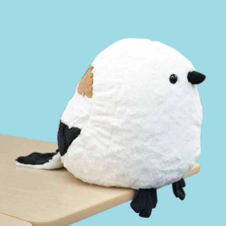 楽天市場】ビッグシマエナガ ぬいぐるみ ことり 小鳥 雑貨 グッズ 