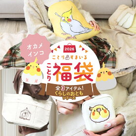 ＼数量限定／ことり福袋2026★くらしのおともシリーズ オカメインコ 全3点セット★小鳥グッズ 小鳥雑貨 雑貨 福袋 ハッピーバッグ ハッピーパック 冬の福袋 プレゼント ギフト 限定品 先行販売 2025年 福袋 2026年 冬季