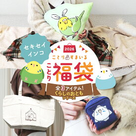 ＼数量限定／ことり福袋2026★くらしのおともシリーズ セキセイインコ 全3点セット★小鳥グッズ 小鳥雑貨 雑貨 福袋 ハッピーバッグ ハッピーパック 冬の福袋 プレゼント ギフト 限定品 先行販売 2025年 福袋 2026年 冬季