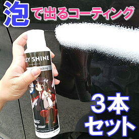 車 洗車グッズ コーティング剤 撥水 Cusco イージーシャイン 240ml 3本セット クロス付き 車ワックス 水なし洗車 車用品 ガラスコーティング クスコ 業務用 車 カー用品 コーティング 撥水コーティング ガラスコーティング剤