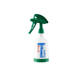 kwazar カサール スプレーボトル 中性領域 pH6-8 液剤対応 スプレーボトル 0.5L マーキュリー Wアクショントリガースプレー クリーニングプロ360゜青 MCWS-CL05/360 ポリエチレン 洗車 洗車用品 アルコール対応 容器 500ml 消毒 スプレー 空ボトル