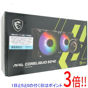 y15.0̂A18̓|Cg3{IzMSI CPUN[[ MAG CORELIQUID E240 ubN