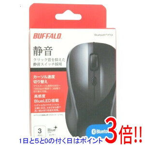 �y1����5.0�̂����A18���̓|�C���g3�{�I�zBUFFALO BlueLED���w���}�E�X �É� 3�{�^�� BSMBB110BK �u���b�N