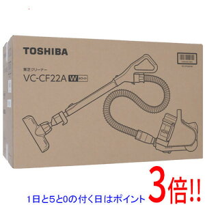 �y�����ۏؑΉ�!!�z�y1����5.0�̂����A18���̓|�C���g3�{�I�zTOSHIBA �T�C�N�������N���[�i�[ �g���l�I �~�j VC-CF22A(W) �z���C�g
