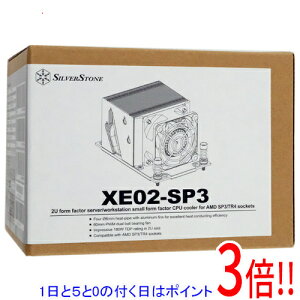 �y1����5.0�̂����A18���̓|�C���g3�{�I�zSILVERSTONE�� CPU�N�[���[ SST-XE02-SP3S �V���o�[/�u���b�N