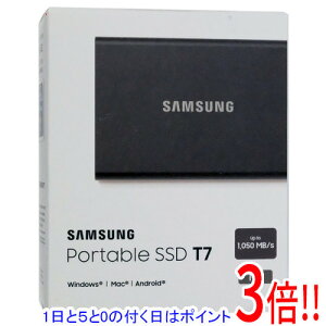 �y�����ۏؑΉ�!!�z�y1����5.0�̂����A18���̓|�C���g3�{�I�zSAMSUNG �|�[�^�u��SSD T7 MU-PC1T0T/EC 1TB �`�^���O���[