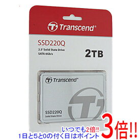 【いつでも2倍！1日と5．0のつく日は3倍！18日も3倍！】Transcend製 2.5インチSATA SSD TS2TSSD220Q 2TB