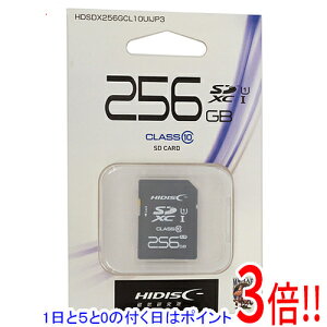 �y1����5.0�̂����A18���̓|�C���g3�{�I�zHI-DISC SDXC�������[�J�[�h HDSDX256GCL10UIJP3 256GB