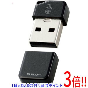 �y1����5.0�̂����A18���̓|�C���g3�{�I�zELECOM ������h�~�\�t�g�Ή� �����^USB������ 32GB MF-USB3032GBK �u���b�N