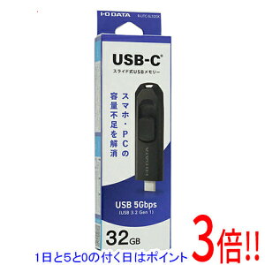 y15.0̂A18̓|Cg3{IzI-O DATA USB 5GbpsΉ USB-CUSB R-UTC-SL32GK 32GB ubN
