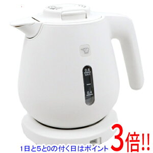 【延長保証対応!!】ZOJIRUSHI 電気ケトル 0.8L CK-DB08-WA ホワイト