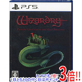 【いつでも2倍！5.0のつく日、18日は3倍！】Wizardry： Proving Grounds of the Mad Overlord PS5