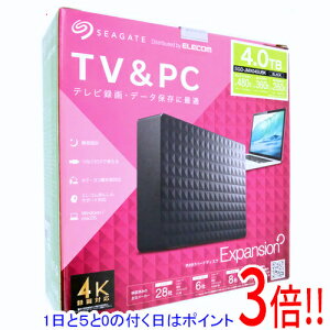 �y1����5.0�̂����A18���̓|�C���g3�{�I�z�y�V�i�󂠂�(�������E��Ԃ�)�z SEAGATE �O�t���n�[�h�f�B�X�N SGD-JMX040UBK 4TB