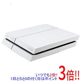 【いつでも2倍！1日と5．0のつく日は3倍！18日も3倍！】【中古】SONY プレイステーション4 500GB ホワイト CUH-1100AB02 コントローラーなし