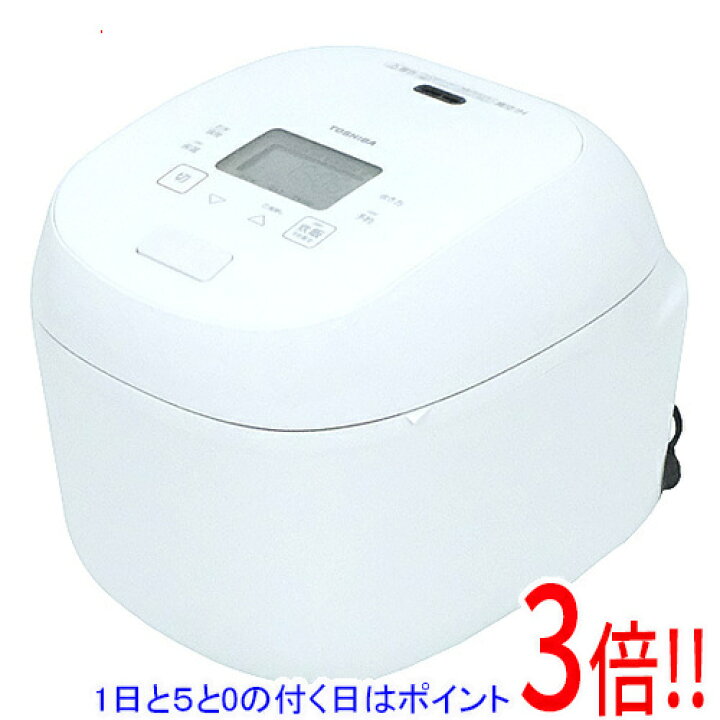 楽天市場】【延長保証対応!!】TOSHIBA 真空IH炊飯器 10合炊き RC-18RWB  