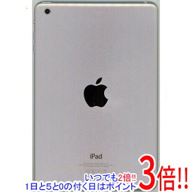 【いつでも2倍！1日と5．0のつく日は3倍！18日も3倍！】【中古】APPLE iPad mini Wi-Fiモデル 16GB シルバー MD531J/A