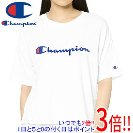 【いつでも2倍！1日と5．0のつく日は3倍！18日も3倍！】CHAMPION チャンピオン L サイズ ショートスリーブTシャツ CW-TS318 ホワイト