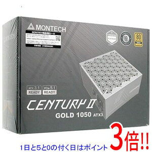 �y1����5.0�̂����A18���̓|�C���g3�{�I�zMONTECH PC�d�� CENTURY II 1050W