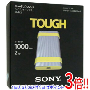 �y�����ۏؑΉ�!!�z�y1����5.0�̂����A18���̓|�C���g3�{�I�zSONY �|�[�^�u��SSD 2TB SL-M2 �V���o�[