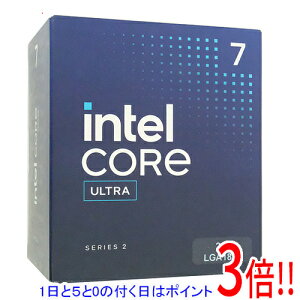 �y1����5.0�̂����A18���̓|�C���g3�{�I�zCore Ultra 7 265 2.4GHz LGA1851 SRQCX