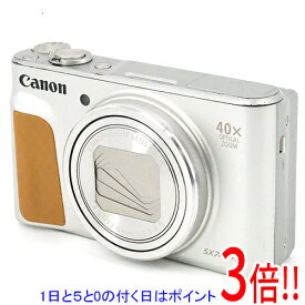 【1日と5.0のつく日、18日はポイント3倍！】【中古】Canon製 PowerShot SX740 HS シルバー 2030万画素