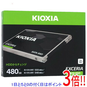 �y1����5.0�̂����A18���̓|�C���g3�{�I�z�L�I�N�V�A EXCERIA SATA SSD-CK480S/J �u���b�N