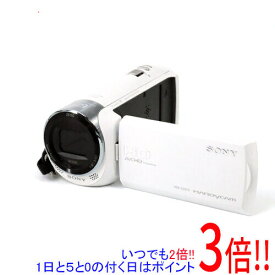 【いつでも2倍！1日と5．0のつく日は3倍！18日も3倍！】【中古】SONY デジタルHDビデオカメラ HANDYCAM HDR-CX470/W 元箱あり
