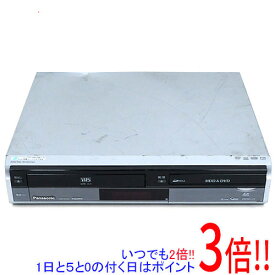 【いつでも2倍！1日と5．0のつく日は3倍！18日も3倍！】【中古】Panasonic HDD内蔵VHS一体型DVDレコーダー DMR-XP20V リモコン・電源コードなし 本体いたみ