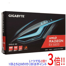 【いつでも2倍！1日と5．0のつく日は3倍！18日も3倍！】【新品訳あり(箱きず・やぶれ)】 GIGABYTE製グラボ Radeon RX 6600 EAGLE GV-R66EAGLE-8GD PCIExp 8GB