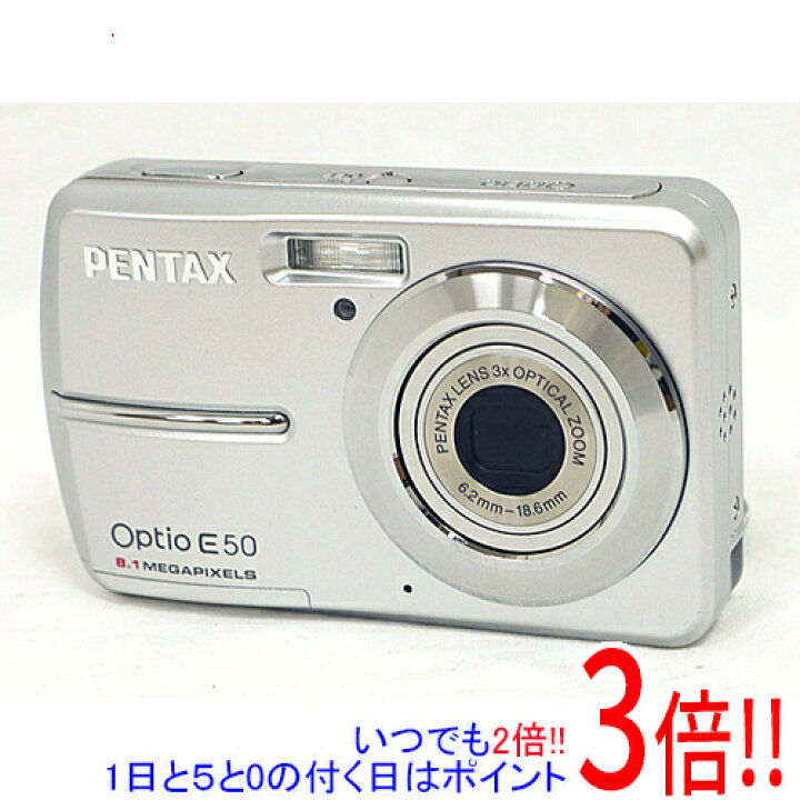 【中古】PENTAX製 Optio E50 810万画素 エクセラー